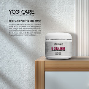 Masque capillaire hydratant au collagène et aux acides de fruits Yogi Custom – Fabricant - Product Image 4