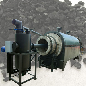 Horno de Carbonización Rotatorio RDF para Cáscaras de Palma, Cacahuetes y Residuos Domésticos e Industriales, Máquina para Hacer Carbón Vegetal en India - Product Image 3