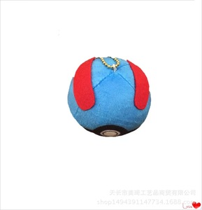 Elf Ball <span class=keywords><strong>Pikachu</strong></span> Pokeball Pocket Monster Keychain Super Soft Plush Stuffed Doll Toy Cartoon Anime Spherical Bagged Toy - Product Image 5