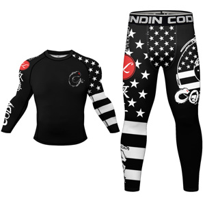 ชุดป้องกันผดผื่น Jitsu BJJ not GI gimono สวมใส่สบายสไตล์บราซิลมีสายรัดข้อมือยางและกางเกงขาสั้น - Product Image 5