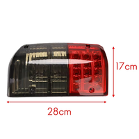 Feu arrière à LED pour Nissan Patrol GQ Y60 1987-1997 Feu arrière fumé rouge feu stop clignotant feu arrière