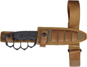 Cuchillo Multiusos de Acero Inoxidable para Camping, Hoja de 6.3mm, Mango G10, Personalizable OEM, Venta al Por Mayor, Industrial, 19.5cm - Product Image 2