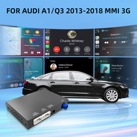 Adaptateur CarPlay Sans Fil Rhythm MMI 3G pour Audi 2012-2018 A1 Q3, Décodeur Auto avec Android & CarPlay, Résolution 4K, Pavé Tactile