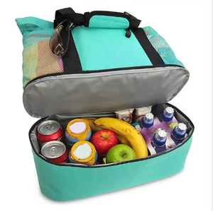 Sac isotherme réutilisable grande capacité avec plusieurs compartiments pour activités de plein air - Product Image 2