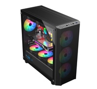 AntarcChill Best Selling Custom Modern Desktop Gamer PC Computer Micro ATX Case Gaming Casing Computer Cases & Towers