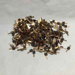 Almohadilla de fieltro de presión para cintas de cassette, 6*6mm, fieltro gris con soporte metálico preformado para accesorio de mantenimiento de grabadoras de cassette - Product Image 6