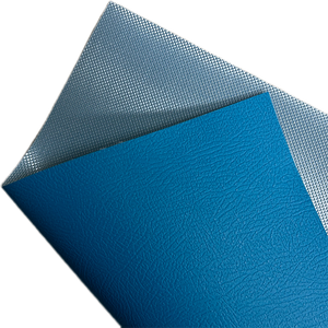 उच्च शक्ति 1.5 मीटर-3.2 मीटर चौड़ाई वाले वाटरप्रूफ pvc तिरपाल कपड़े के भ्रूण चमड़े की शैली कृत्रिम चमड़े के टैरपों का उपयोग करते हैं। - Product Image 4