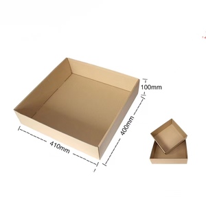 DIY <strong>Hamper</strong> <strong>Trays</strong> Luxury Empty Strong Corrugated Cardboard Display <strong>Tray</strong> for Food, Fruit, Cans, Drinks, Gift Display - Product Image 6