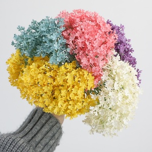 Nouveau Bouquet <span class=keywords><strong>de</strong></span> Gypsophile Artificiel en Caoutchouc Souple pour la Décoration <span class=keywords><strong>de</strong></span> la Maison, du Salon et <span class=keywords><strong>de</strong></span> la Table à Manger - Vente en Gros - Product Image 2