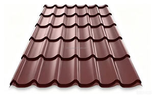 Láminas de Techo de Acero PPGI Prepintadas y Recubiertas de Color, Resistentes a Impactos y Doblado, Certificadas por ASTM, CE, ISO, <span class=keywords><strong>SISCO</strong></span>, 0.12-0.13mm - Product Image 4