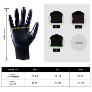 Guantes <span class=keywords><strong>de</strong></span> <span class=keywords><strong>Trabajo</strong></span> Recubiertos <span class=keywords><strong>de</strong></span> Nitrilo <span class=keywords><strong>de</strong></span> Poliéster <span class=keywords><strong>de</strong></span> Calibre 13 XINGYU, Antiestáticos, Sin Polvo, Finos, Venta al por Mayor <span class=keywords><strong>de</strong></span> Fábrica, Guantes <span class=keywords><strong>de</strong></span> Seguridad <span class=keywords><strong>de</strong></span> <span class=keywords><strong>Trabajo</strong></span> Baratos - Product Image 6