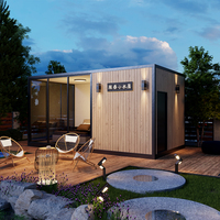 Zent, capsule de couchage extérieure moderne de luxe, mini-conteneur préfabriqué, hôtel-capsule, maison de camping