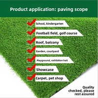 Gazon artificiel synthétique vert de 2 cm de hauteur pour clôture de chantier, pelouse, tapis de gazon artificiel en plastique, modèle 103 Chine