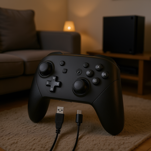 Wireless Gamepad For Nintendo <b>Switch</b> High Performance Portable Controller With Bluetooth Connectivity And USB-C Charging Cable - Product Image 2