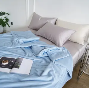 Hot Bán Mùa Hè Làm Mát Chăn Cho Hot Tà Vẹt, Trọng Lượng Nhẹ Chăn Với Vật Liệu Lạnh Làm Mát Comforter Chăn 140*200Cm