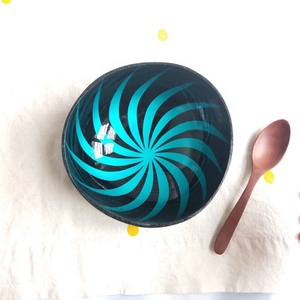 Artisanat durable de haute qualité Bol de noix de coco personnalisé Laque alimentaire fabriqué au Vietnam - Product Image 2