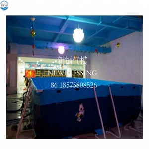 สระว่ายน้ำโครงเหล็กพีวีซีผ้าใบกันน้ำสำหรับฤดูร้อน รุ่น P-1027 จากโรงงานผลิตสระว่ายน้ำโครงเหล็กพีวีซีผ้าใบกันน้ำสำหรับฤดูร้อน - Product Image 4