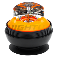 NIGHTUP 12V 24V Phare de signalisation robuste pour l'exploitation minière, camions et agriculture, à LED haute puissance, CE R10 ROHS IP65
