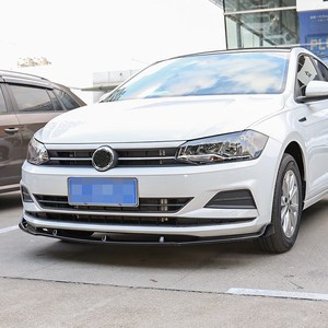 Labbro paraurti anteriore auto per Volkswagen VW <span class=keywords><strong>Polo</strong></span> 2014 2015 2016 2017 2018 parti del corpo Spoiler Splitter labbro anteriore - Product Image 3
