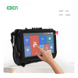 15.4 Inch Wifi Speaker Professional Audio <b>Party</b> <b>Box</b> Wireless Karakoe Speaker Portable Video Speaker With Touch Screen - Product Image 1