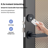 Sistema de Cerradura Inteligente para Puertas de Hotel con Tarjeta RFID SS304, en Oferta, con Software de Gestión Gratuito, para Puertas de Madera de Hotel y Apartamento