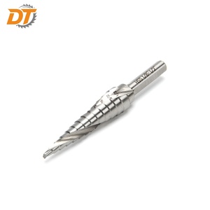 Broca escalonada <span class=keywords><strong>de</strong></span> metal HSS DT con estría espiral y vástago <span class=keywords><strong>de</strong></span> 3 planas, <span class=keywords><strong>de</strong></span> 1/8 a 1/2 pulgada, broca imperial HSS - Product Image 3