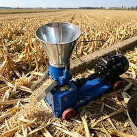 Granulateur à matrice plate robuste avec conditionneur, capacité de 3 à 5 t/h, pour l'alimentation des bovins, des ovins et des poulets