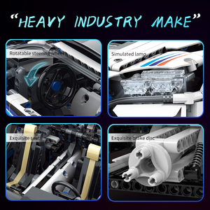 Набор для сборки робота-машинки DWI Dowellin 1:10 из пластиковых деталей, тематика STEAM, программируемый, с дистанционным и управлением через приложение (2110 деталей) - Product Image 5