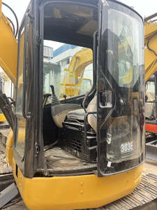 Mini-excavatrice sur chenilles Caterpillar 303E d'occasion de 3 tonnes, moteur hydraulique PLC, composants d'origine, 100% prête pour l'excavation - Product Image 4