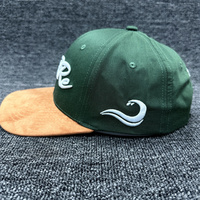 Gorra de Béisbol Deportiva de Gamuza de Lujo con Logotipo Bordado en 3D Personalizado al por Mayor, Unisex, Ajustable