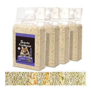 Litière pour chat Tofu OEM avec testeur de <span class=keywords><strong>ph</strong></span> Surveillance de la santé Litière pour chat cristal moniteur à changement de couleur Chats Santé et prévention des maladies - Product Image 1