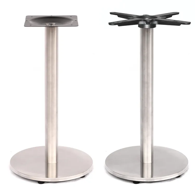 Base da tavolo moderna in metallo da pranzo all'ingrosso di lusso per tavolino rotondo