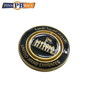 价格合理的定制双层珐琅金属铁锌合金挑战硬币 - Product Image 3