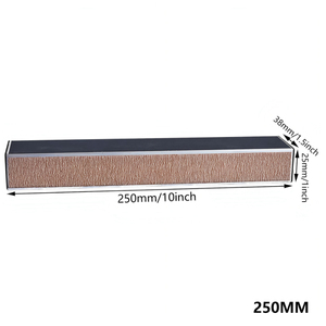 Livellatore per <span class=keywords><strong>Chitarra</strong></span> Basso da 250mm, Barra Livellatrice per Tasti con Carta Abrasiva per Strumento Professionale da Liutaio - Product Image 2