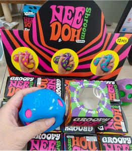 Mushroom NeeDoh Decompression Ball Fuzz Ball Toy Squeeze <b>Rebound</b> TPR Silicone Ball - Product Image 4