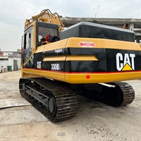 Excavatrice d'occasion CAT330BL 330GC 30 tonnes, 95% neuve, à bas prix, avec moteur d'origine du Japon, certifiée CE/EPA, à vendre