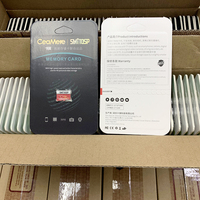 Tarjeta de Memoria Ceamere Smitosp Original Blanca y Roja de 16 GB, Tarjetas de Memoria para Cámara TF Kort Clase 10 de 8 GB, 32 GB, 64 GB, 128 GB, 256 GB, 16 GB