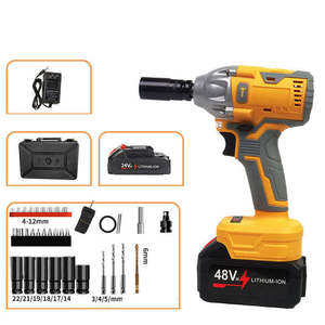 <span class=keywords><strong>Avvitatore</strong></span> Elettrico Portatile Industriale ad Alta Potenza con Motore Brushless, Alta Coppia, Batteria al Litio e Set Wireless - Product Image 4