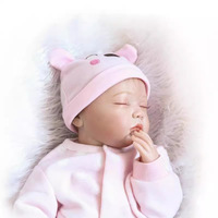 Sunnyfan W-211 Momoko, nouvelle poupée reborn de 22 pouces, jouet en vinyle de simulation, compagnon pour enfants, cadeau pour filles