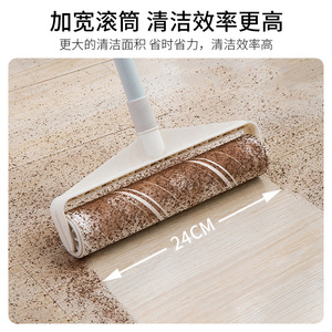 Rouleaux de remplacement pour rouleau anti-poussière 10cm 16cm 24cm, adhésif puissant pour vêtements, élimination de la poussière, noyau de rouleau en papier détachable - Product Image 3