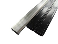 Barras espaciadoras de aluminio para casa móvil con ventanas de vidrio aislante de fabricante profesional para construcción de edificios de villas y oficinas