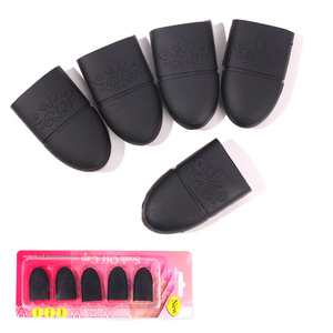 Professionnel réutilisable Nail Art Silicone Soak Off UV Gel dissolvant <span class=keywords><strong>de</strong></span> <span class=keywords><strong>vernis</strong></span> Wrap en gros Silicone <span class=keywords><strong>vernis</strong></span> à ongles tremper Clip - Product Image 1