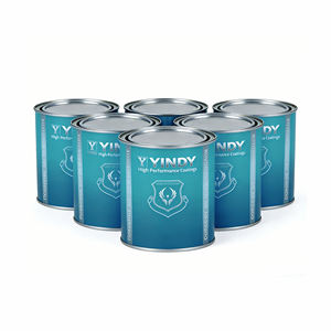 Pintura Automotriz ZD-1124 de Alto Brillo 1K, Directo de Fábrica en China, Polvo Plateado Electroplacado, Pintura de Repintado Automotriz - Product Image 4