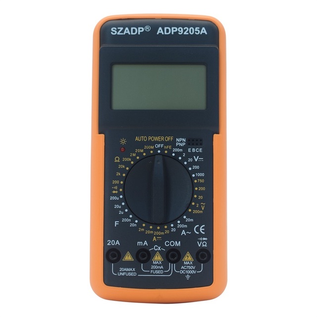 New A830L LCD Digital Multimeter DC AC Voltage Diode Freguence Multimeter Volt Tester Test Current