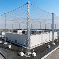 Filet anti-drone en treillis métallique en acier inoxydable, résistant à la corrosion, barrière de sécurité, fourni par l'usine