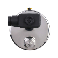 SY YXC Custom Logo SS Electrical Contact Axial Dial Shock Proof Digital Pressure Gauge for Hvac Refrigeration Service Lines
