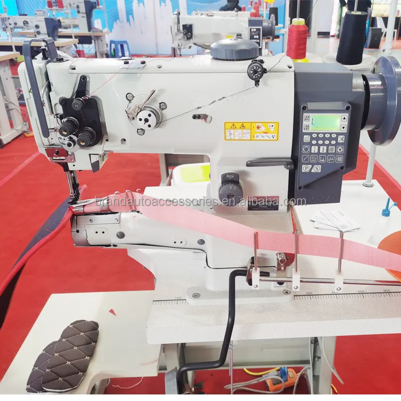 Máquina de coser Industrial para alfombrillas de coche, prensado de zapatos, para cuero, 5d, 50 unidades