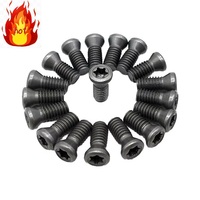 M1.6 M1.8 M2 M2.2 M2.5 Torx Bolt Replacement Insert Screw Steel Torx Screws for Holder Zinc Plated Black Oxide Finish 3.5mm ISO