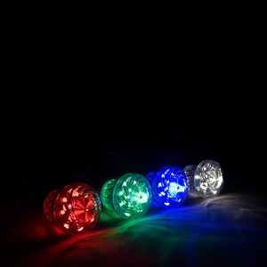Alta calidad 60mm RGB RGBW cabujón luces LED nuevo diseño 18leds 24V Rgb automático para Parque de Atracciones 24V cuerpo de PC para diversión - Product Image 6