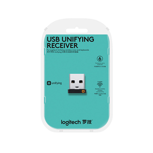 <strong>Logitech</strong> <strong>Receiver</strong> USB <strong>Unifying</strong> 2.4 GHz Wireless Technology USB Plug Compatible With All <strong>Logitech</strong> <strong>Unifying</strong> Devices - Product Image 3